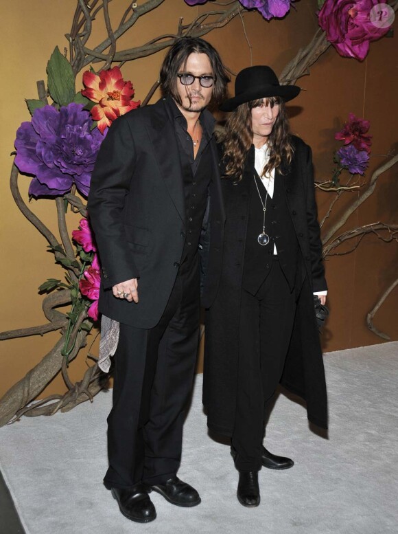 Johnny Depp et Patti Smith