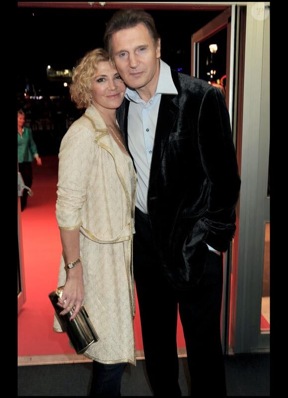 Liam Neeson et Natasha Richardson en 2008