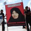 La manifestation à Paris du 28 août en soutien à Sakineh Mohammadi Ashtiani
