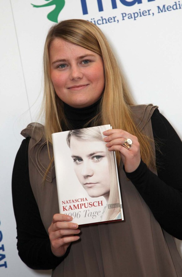 Natascha Kampusch présente son livre - 3096 Tage - à Vienne, le 9 septembre 2010