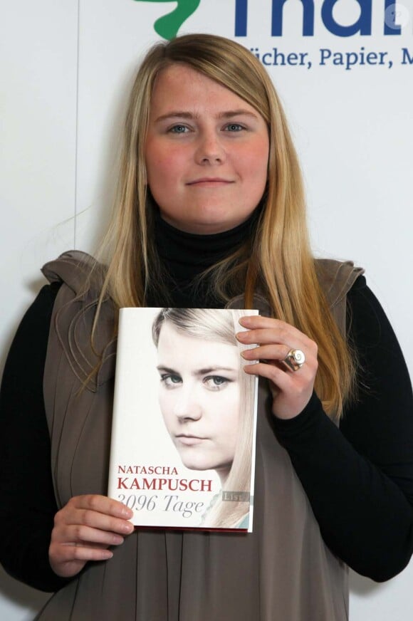 Natascha Kampusch présente son livre - 3096 Tage - à Vienne, le 9 septembre 2010
