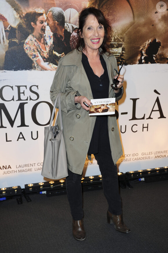 Chantal Lauby lors de la présentation du film Ces amours-là à Paris le 12 septembre 2010