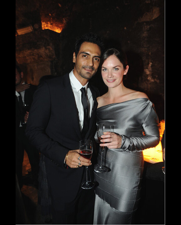 Arjun Rampal et Ruth Wilson lors de la soirée Moët & Chandon à Epernay le 13 septembre 2010