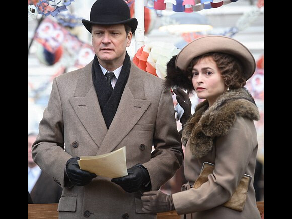 Colin Firth et Helena Bonham Carter dans The King's Speech