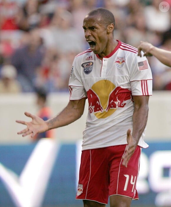 Thierry Henry sous son maillot des New York Red Bulls