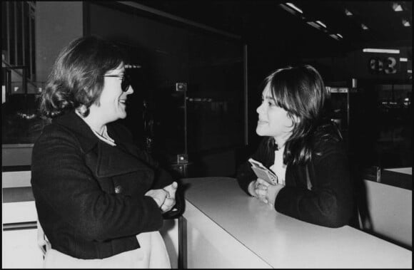 Annie Girardot et sa fille Giulia Salvatori, 1980