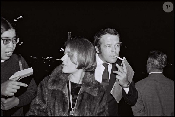 Annie Girardot et Renato, en 1968