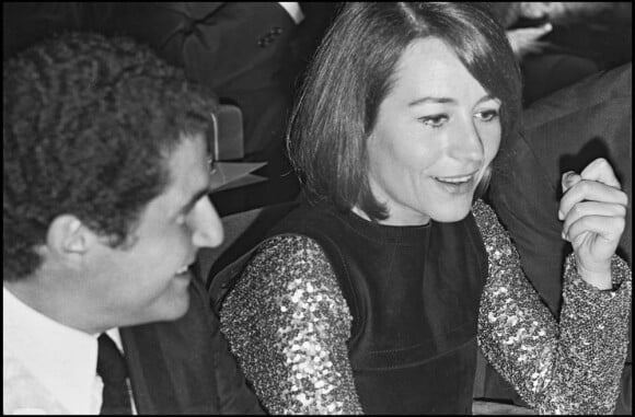 Annie Girardot et Claude Lelouch, en 1967