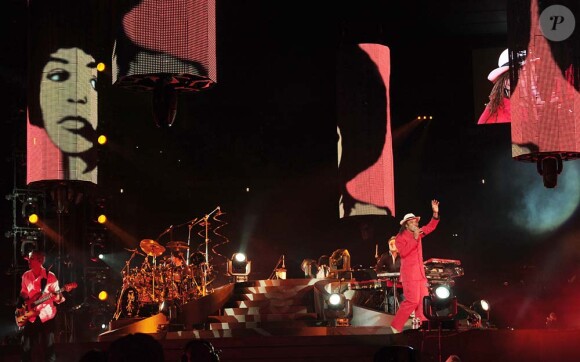 Yannick Noah au Stade de France, le 25 septembre 2010