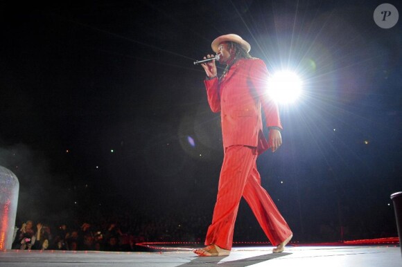 Yannick Noah au Stade de France, le 25 septembre 2010