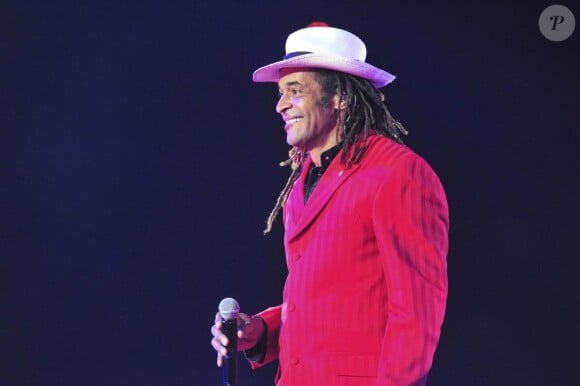 Yannick Noah au Stade de France, le 25 septembre 2010