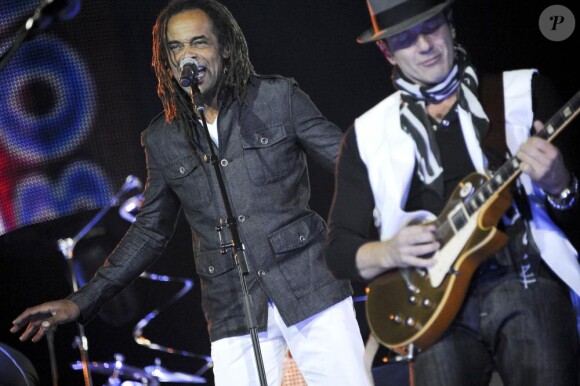 Yannick Noah au Stade de France, le 25 septembre 2010