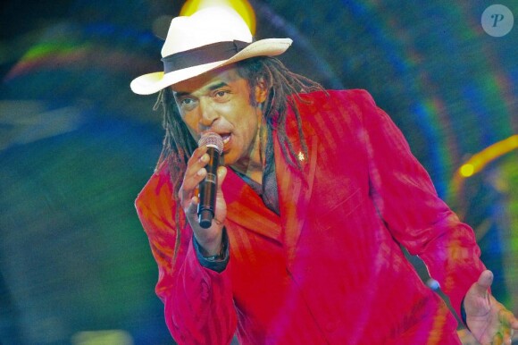 Yannick Noah au Stade de France, le 25 septembre 2010