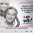Alain Delon et Mireille Darc pour Plus de vie