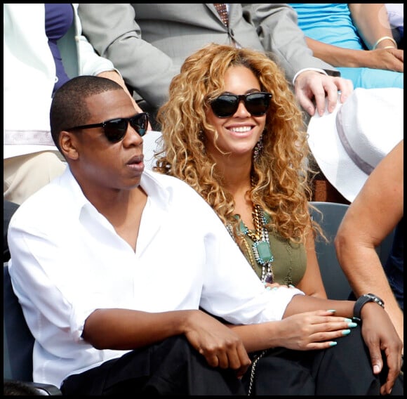 La chanteuse américaine Beyoncé et son mari Jay-Z