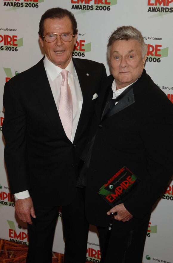 Tony Curtis et Roger Moore en 2006