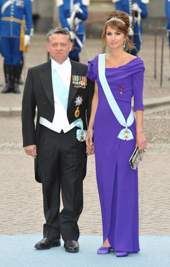 Rania de Jordanie et son mari Abdullah II