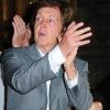 Paul McCartney lors du défilé Stella McCartney à l'Opera Garnier à Paris le 4/10/10