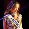 Erin McNaught, Miss Australie 2006, lors de l'élection de Miss Univers 2006.