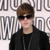 Justin Bieber aux MTV Video Music Awards, Los Angeles, le 12 septembre 2010