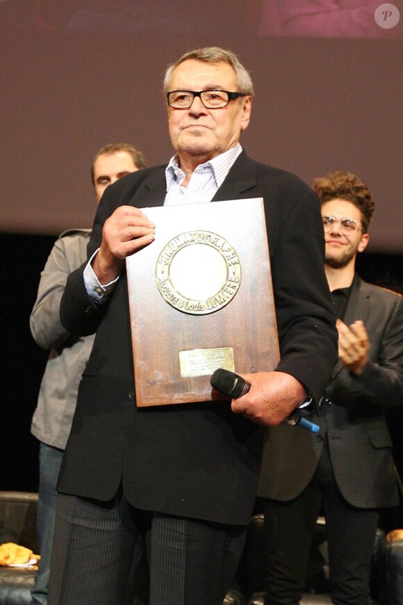 Samedi 9 octobre 2010, le cinéaste Milos Forman recevait le Prix Lumière du 2e Festival du Film de Lyon, récompensant l'ensemble de son oeuvre !