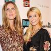 Paris et Nicky Hilton lors de la soirée The Real Housewives of Beverly Hills à Trousdale à West Hollywood le 11 octobre 2010