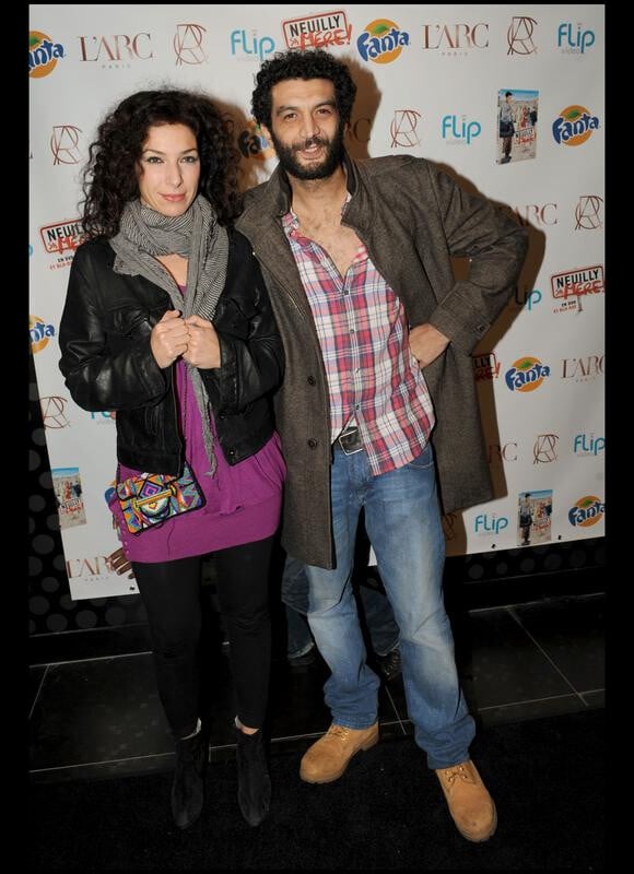 Ramzy Bédia et Anne Depetrini en novembre 2009