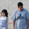 Adam Sandler et sa fille de 4 ans, Sadie, en avril 2010.