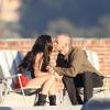 Megan Fox et Dominic Monaghan sur le tournage de Love the way you lie, d'Eminem et Rihanna