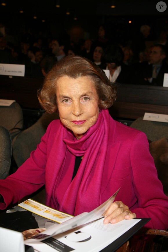 Liliane Bettencourt en 2008