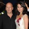 Bruce Willis et sa femme Emma Heming lors de la première du film RED à Londres, le 19 octobre 2010