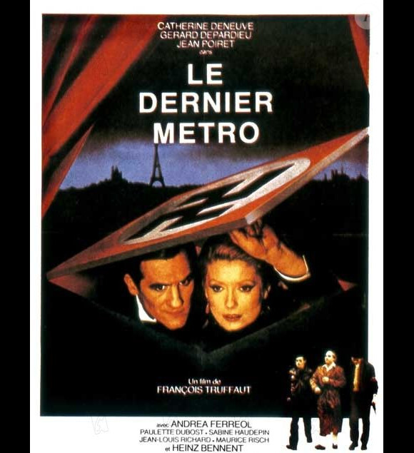 Catherine Deneuve et Gérard Depardieu dans Le Dernier Métro