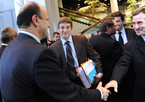 Jean Sarkozy, Conseil général des Hauts-de-Seine à Nanterre, le 23 octobre 2009