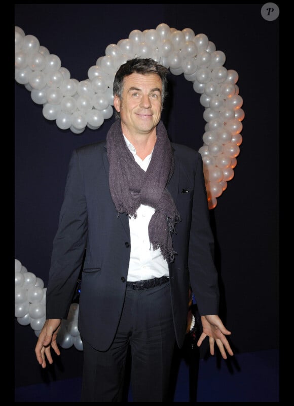 Bruno Gaccio lors de la générale de la comédie musicale Mamma Mia au Théâtre Mogador à Paris le 28 octobre 2010