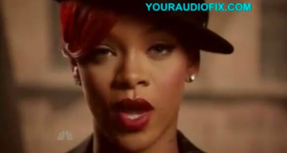 Rihanna et Shy Ronnie, dans la vidéo humoristique Ronnie & Clyde, pour le SNL