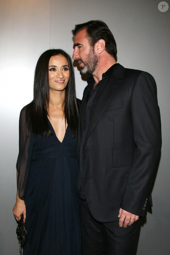 Rachida Brakni et son époux Eric Cantona pendant le Festival de Cannes 2009
