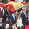 Samedi 6 novembre, Letizia et Felipe d'Espagne assistaient à la messe papale à Compostelle.