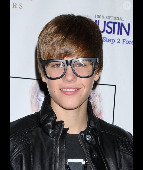 Justin Bieber, meilleur artiste masculin lors de la cérémonie de l'édition 2010 des MTV Europe Music Awards, en novembre 2010 à Madrid