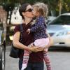 Jennifer Garner va chercher sa fille Violet à l'école (9 novembre 2010 à Los Angeles)
