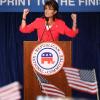 Sarah Palin en plein campagne pour les élections législatives en octobre 2010
