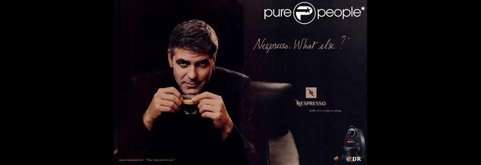George Clooney pour la pub Nespresso - Purepeople