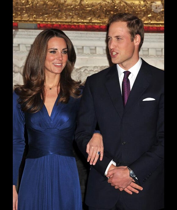 Kate et le prince William parlent de leur union à la presse - 16 novembre 2010