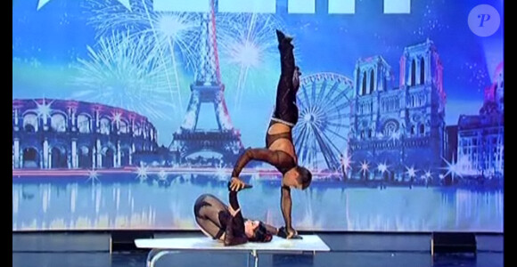 Duo Solys les équilibristes dans La France a un Incroyable Talent