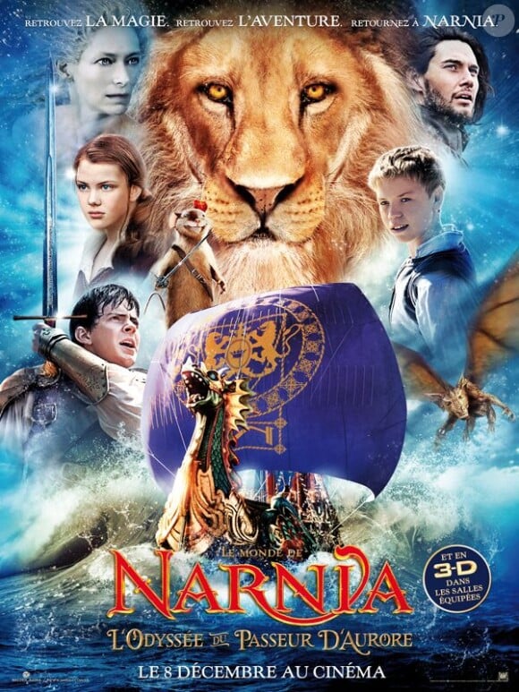 Le monde de Narnia : L'Odyssée du Passeur d'aurore, en salles le 8 décembre