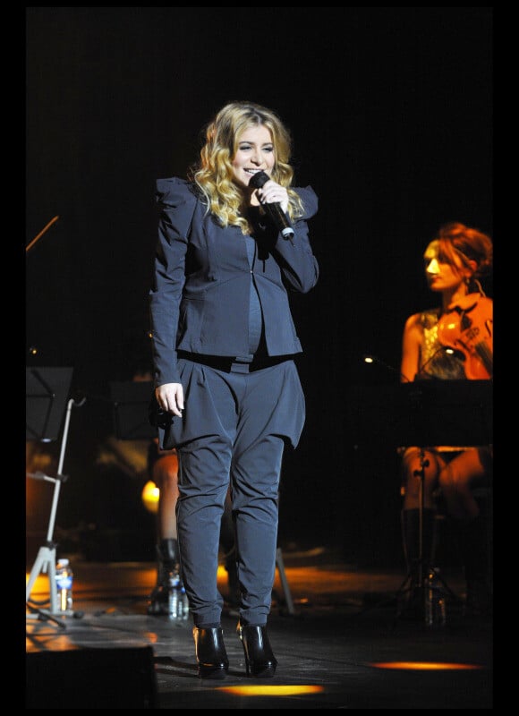 Julie Zenatti en concert au théâtre Dejazet à Paris, le 19 novembre 2010