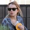 Lindsay Lohan quitte le centre médical Betty Ford à l'occasion d'une autorisation de sortie, samedi 13 novembre.
