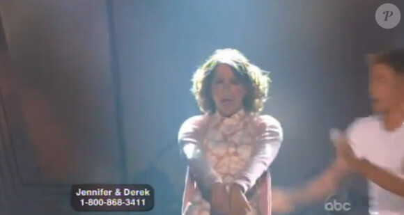 Le freestyle de Jennifer Grey et Derek Hough lors de la finale de la 11e saison de Dancing with the stars