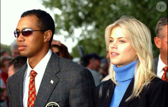 Elin Nordegren et Tiger Woods à l'époque du bonheur en 2002