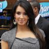 Kim Kardashian inaugure les toilettes publiques Charmin Restrooms, à Time Square, le 23 novembre 2010.