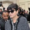 Lily Allen, défilé Chanel, le 5 octobre 2010